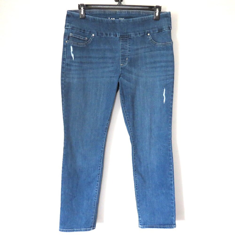 Lee Slimming Fit Slim Straight Leg Sculpting Jeans Size 16